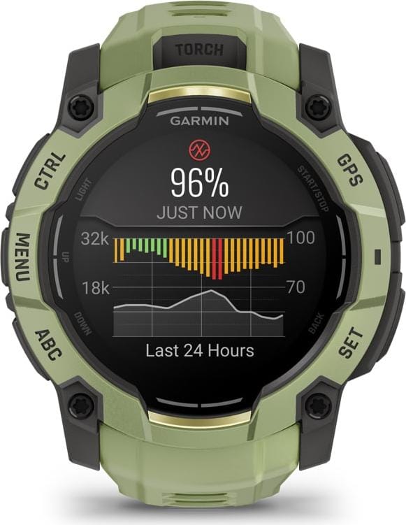 Garmin Instinct 3, 50mm, AMOLED Sunburst, Gray Garmin