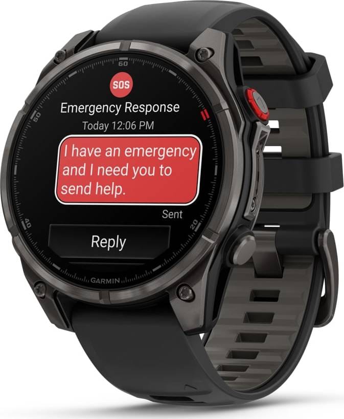 Garmin Fenix 8 Pro - 47mm Carbon Grey Garmin Garmin Fenix 8 Pro - 47mm Carbon Grey Garmin