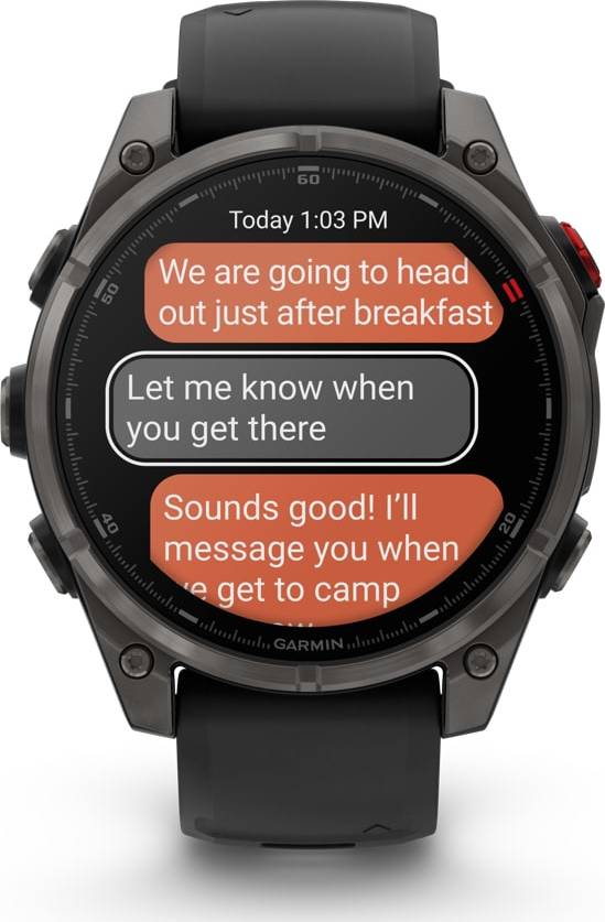 Garmin Fenix 8 Pro - 47mm Carbon Grey Garmin Garmin Fenix 8 Pro - 47mm Carbon Grey Garmin