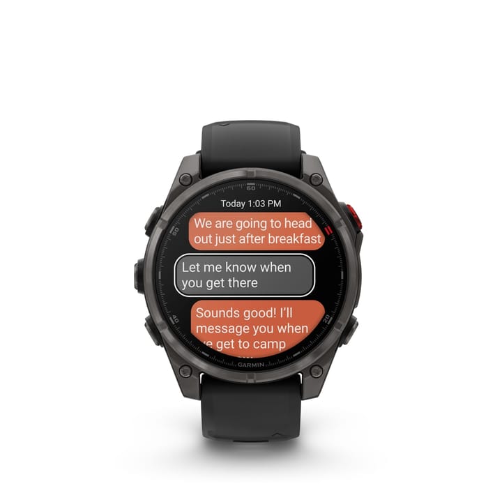 Garmin Fenix 8 Pro - 47mm Carbon Grey Garmin Garmin Fenix 8 Pro - 47mm Carbon Grey Garmin