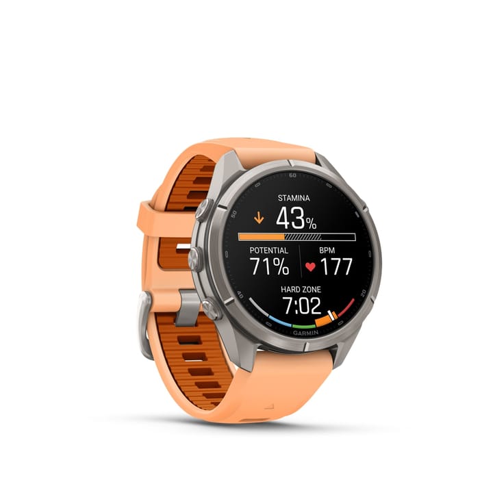 Garmin Fenix 9 Pro, Amoled, Inreach, 43mm, Titan/shell Pink/autumn Organge Garmin