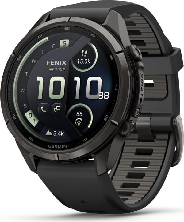 Garmin Fenix 9 Pro, Amoled, Inreach, 43mm, Black/pebble Gray Garmin