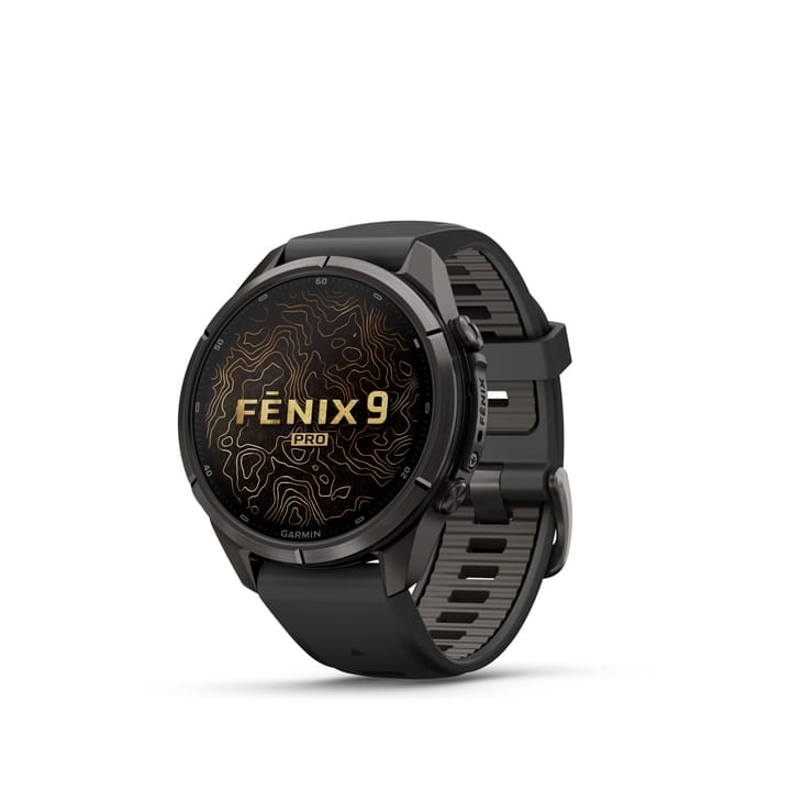 Garmin Fenix 9 Pro, Amoled, Inreach, 43mm, Black/pebble Gray Garmin