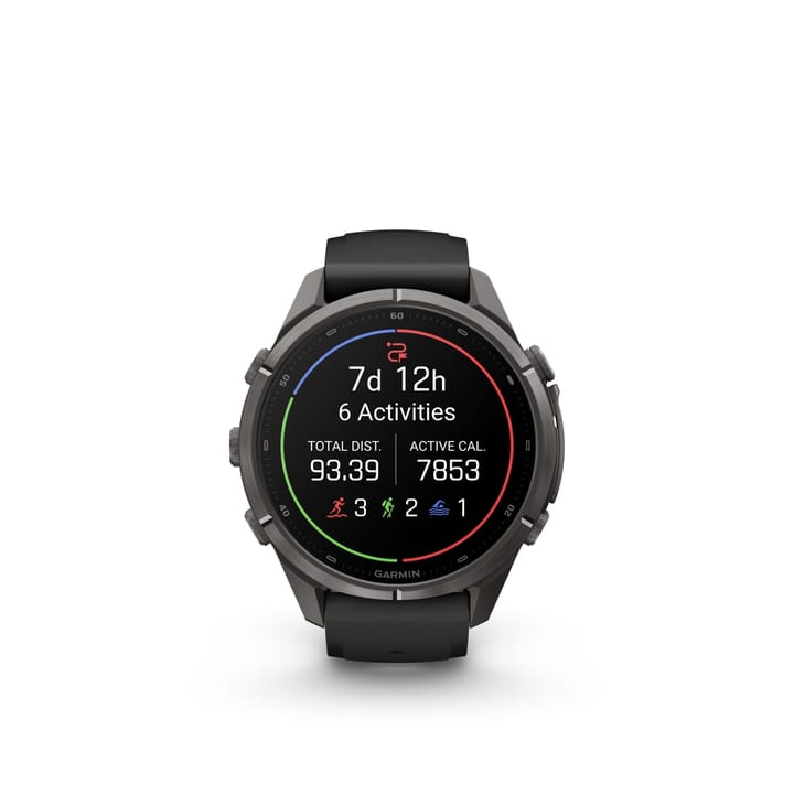 Garmin Fenix 9 Pro, Amoled, Inreach, 43mm, Black/pebble Gray Garmin