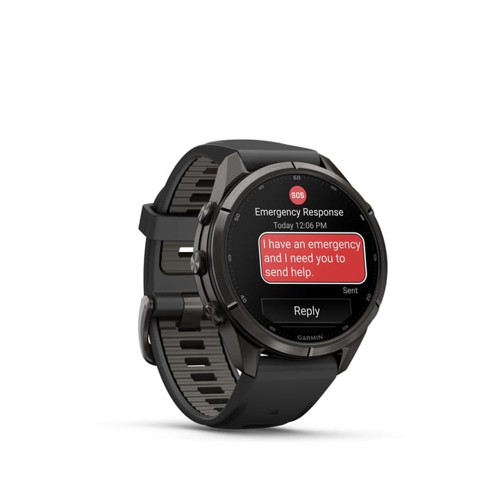 Garmin Fenix 9 Pro, Amoled, Inreach, 43mm, Black/pebble Gray Garmin