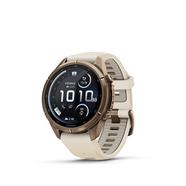 Garmin Fenix 9 Pro, Amoled, Inreach, 43mm, Gold/fog Gray Garmin