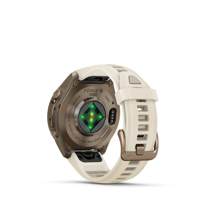 Garmin Fenix 9 Pro, Amoled, Inreach, 43mm, Gold/fog Gray Garmin