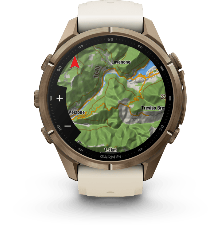 Garmin Fenix 9 Pro, Amoled, 43mm Gold/cream/fog Gray Garmin