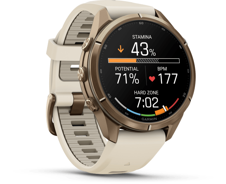 Garmin Fenix 9 Pro, Amoled, 43mm Gold/cream/fog Gray Garmin