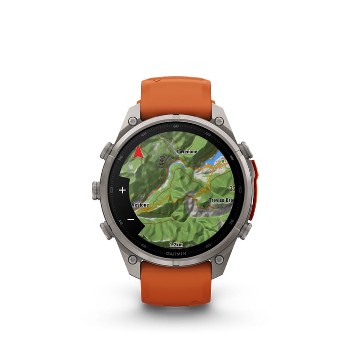 Garmin Fenix 9 Pro, Amoled, Inreach, 47mm Titan/autumn Orange/spark Orange Garmin