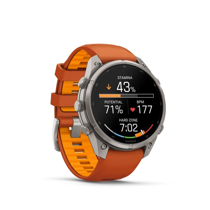 Garmin Fenix 9 Pro, Amoled, Inreach, 47mm Titan/autumn Orange/spark Orange Garmin
