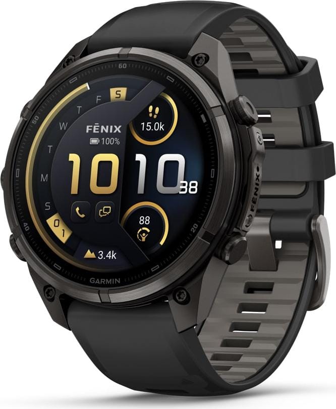Garmin Fenix 9 Pro, Amoled, Inreach, 47mm Black/pebble Gray Garmin