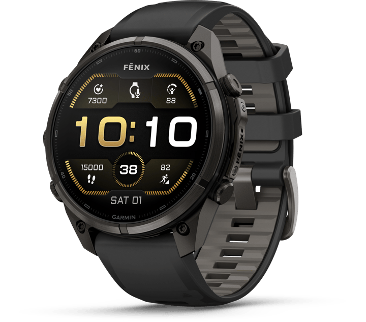 Garmin Fenix 9 Pro, Amoled, 47mm Black/pebble Gray Garmin