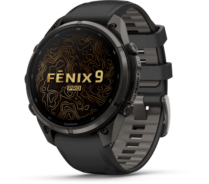 Garmin Fenix 9 Pro, Amoled, 47mm Black/pebble Gray Garmin