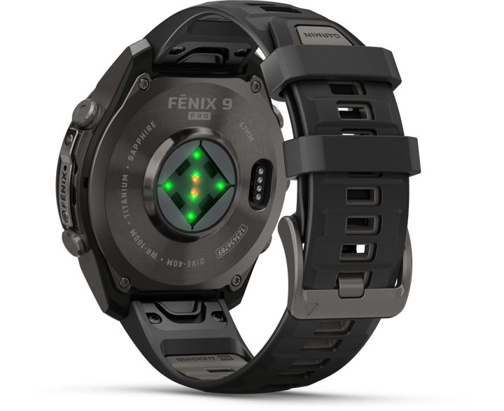 Garmin Fenix 9 Pro, Amoled, 47mm Black/pebble Gray Garmin