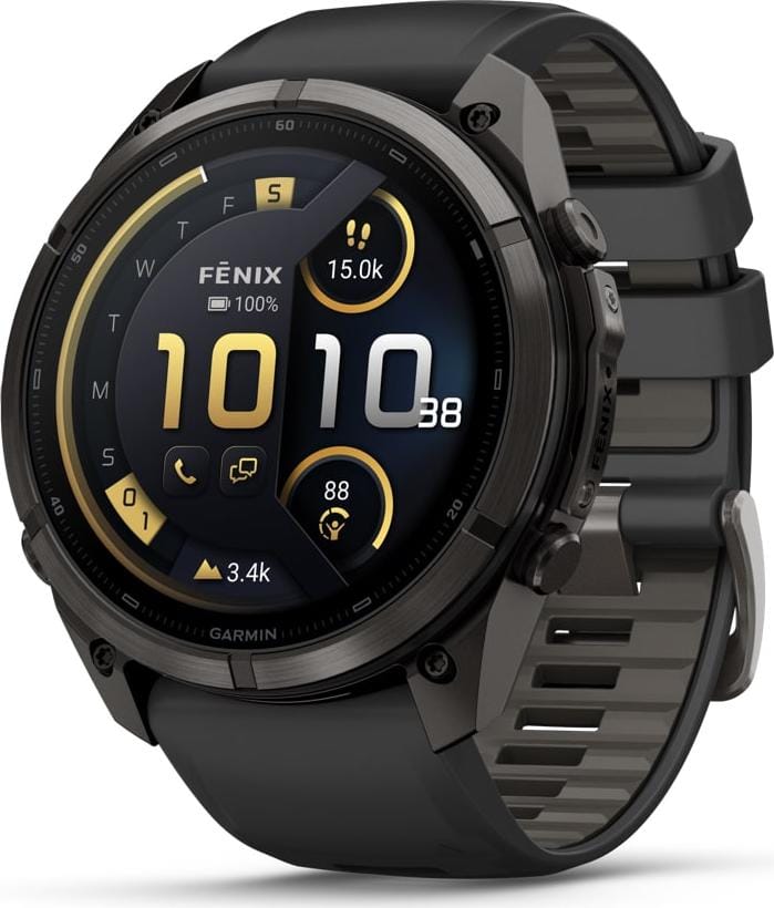 Garmin Fenix 9 Pro, Amoled, Inreach, 51mm Carbon Gray/black/pebble Gray Garmin