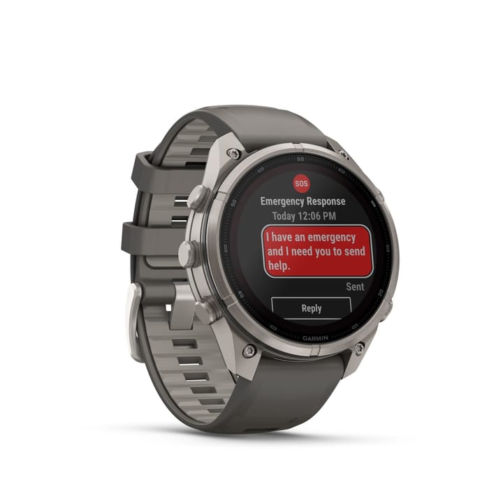 Garmin Fenix 9 Pro, Solar, Inreach, 47mm Titan/peble Gray/silver Gray Garmin