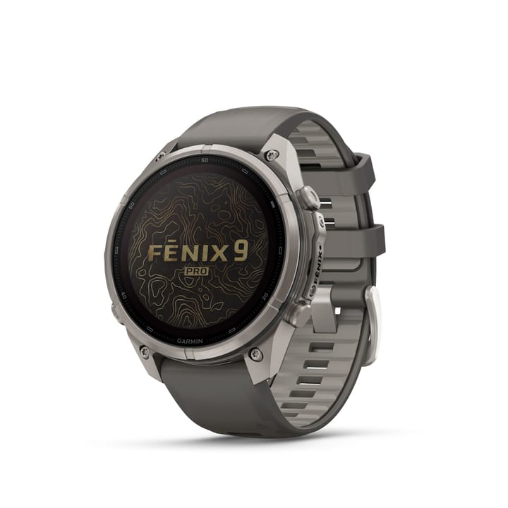 Garmin Fenix 9 Pro, Solar, Inreach, 47mm Titan/peble Gray/silver Gray Garmin