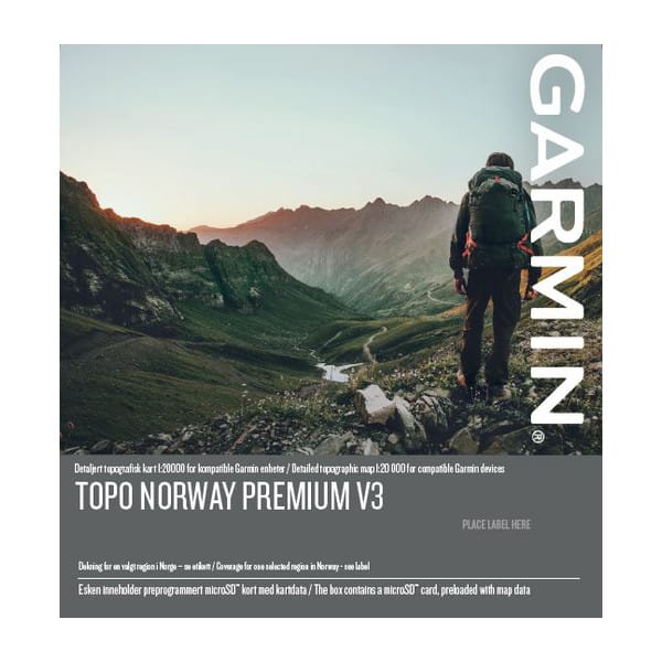 Garmin Topo Premium V3, 8 - Nordland Nord Garmin