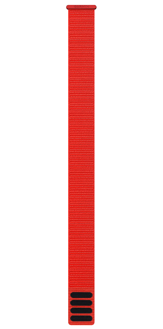 Garmin UltraFit Nylon Straps (26 mm) Flame Red