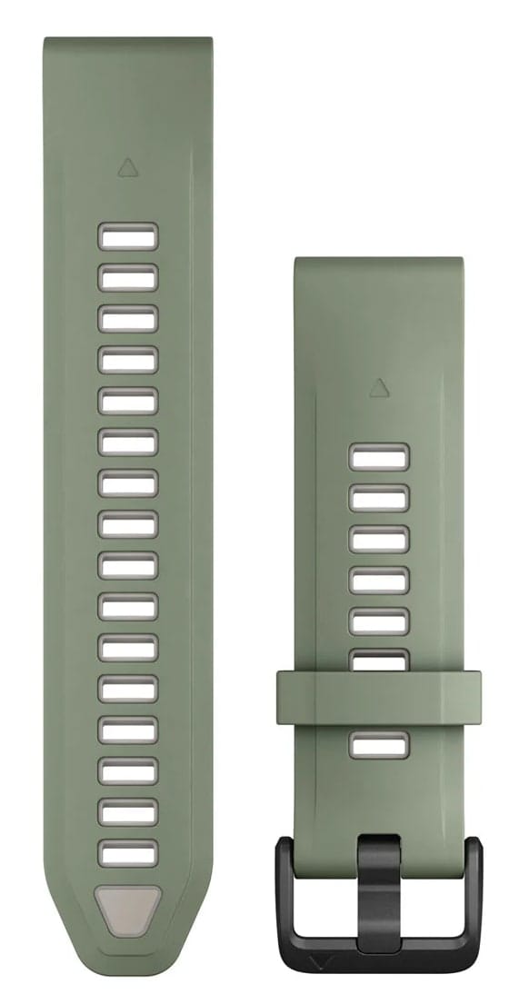 Garmin Quickfit Watch Bands 20mm Willow/fog Gray Silicone Garmin