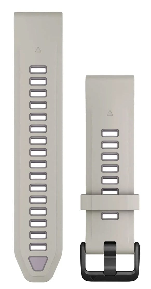 Garmin Quickfit Watch Bands Fog Gray/lavender Silicone Garmin