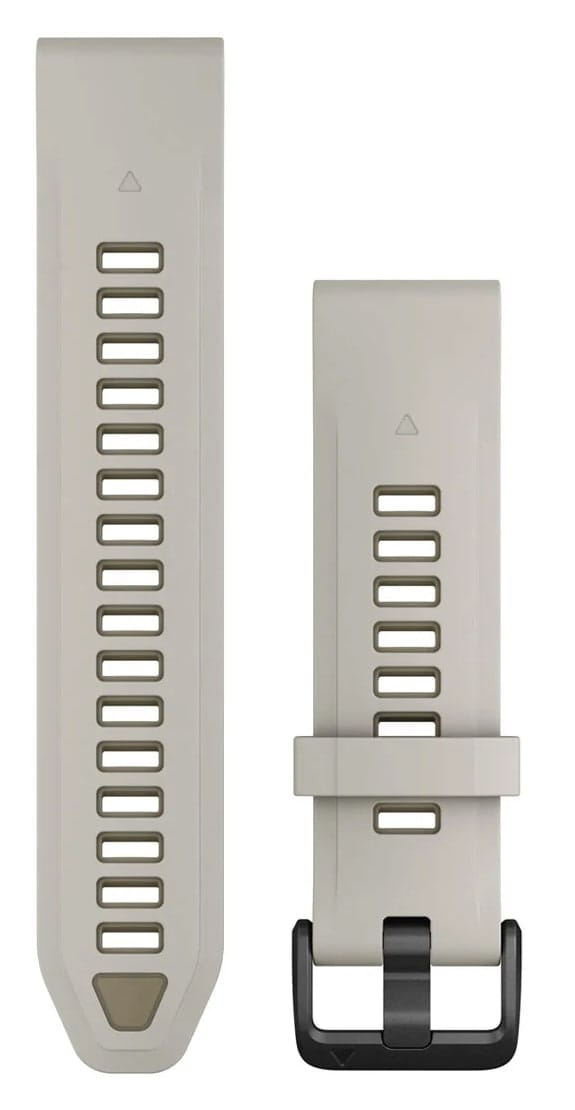 Garmin Quickfit Watch Bands 20mm Fog Gray/dark Sandstone Silicone Garmin