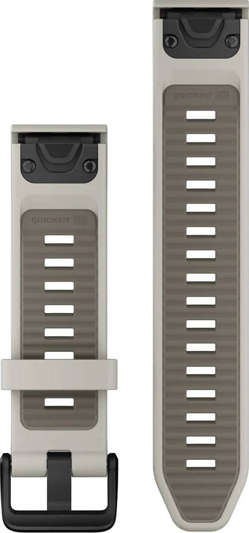 Garmin Quickfit Watch Bands Fog Gray/dark Sandstone Silicone Garmin