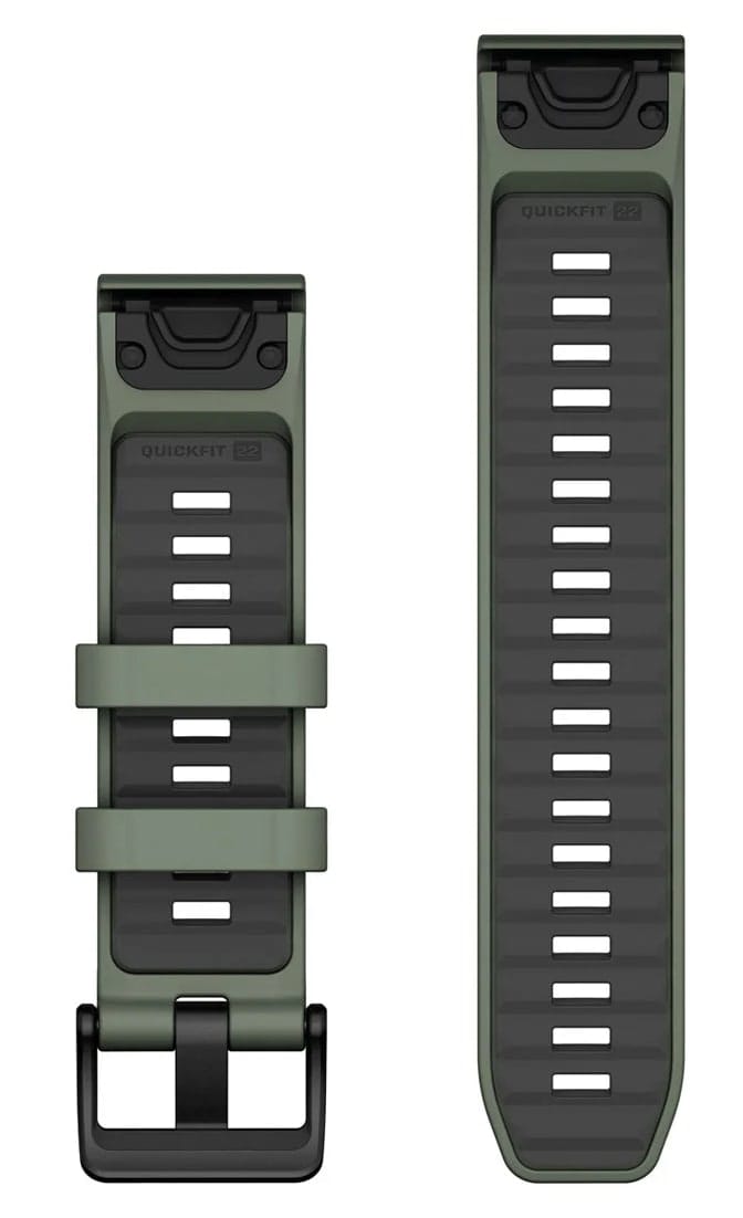 Garmin Quickfit Watch Bands Willow/graphite Silicone Garmin Garmin Quickfit Watch Bands Willow/graphite Silicone Garmin