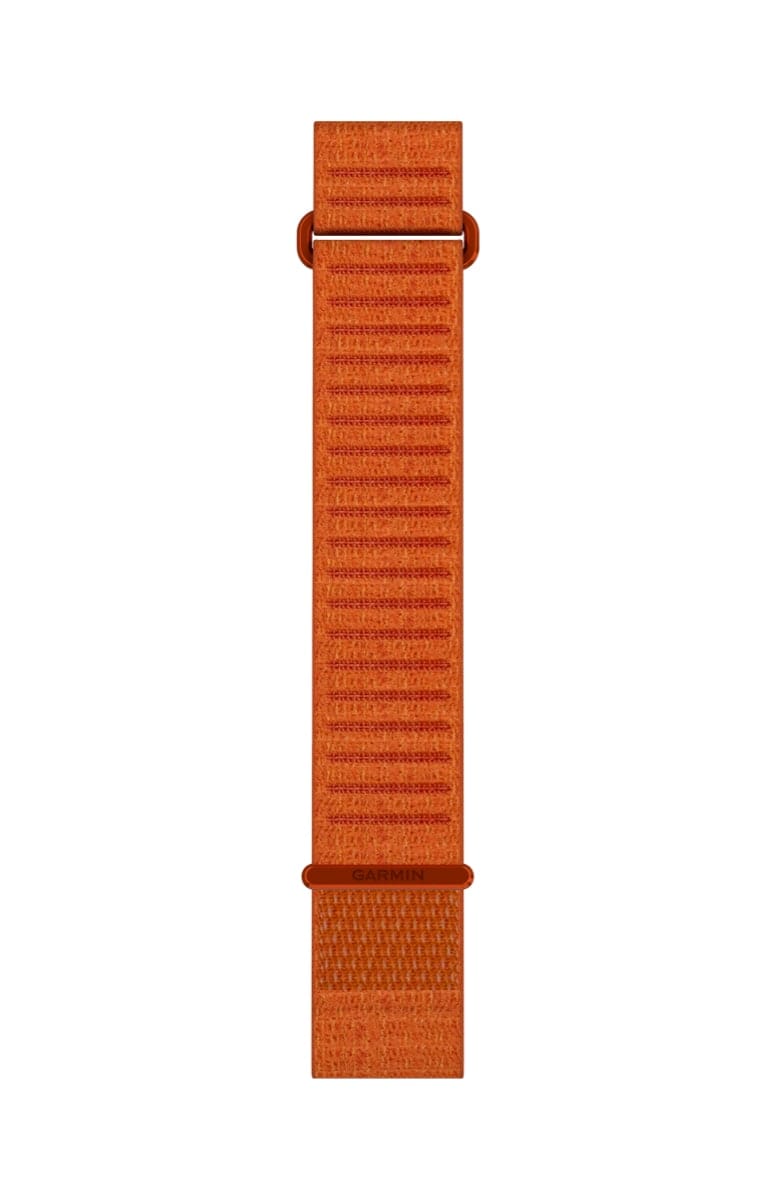 Garmin Quickfit - Comfortfit Fabric, 22mm, Long Autumn Orange