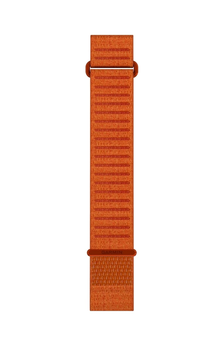 Garmin Quickfit - Comfortfit Fabric, 22mm, Long Autumn Orange Garmin