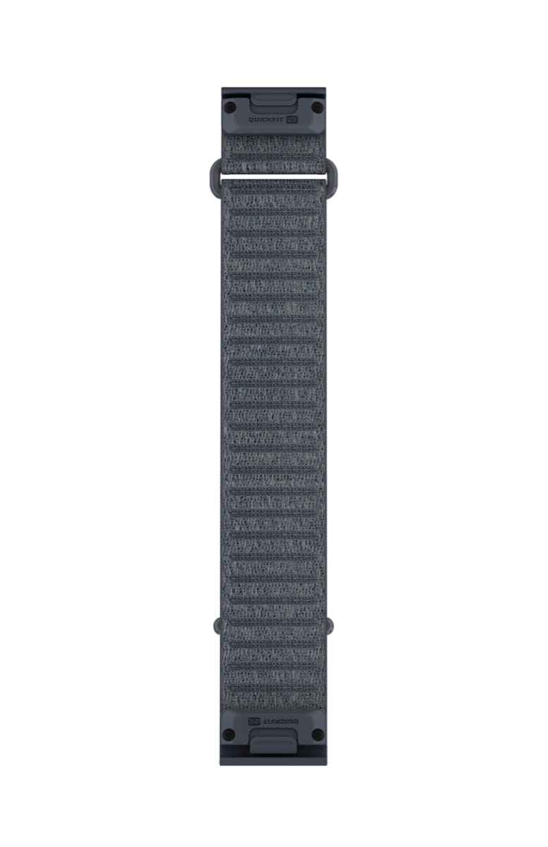 Garmin Quickfit - Comfortfit Fabric, 22mm, Long Blue Granite