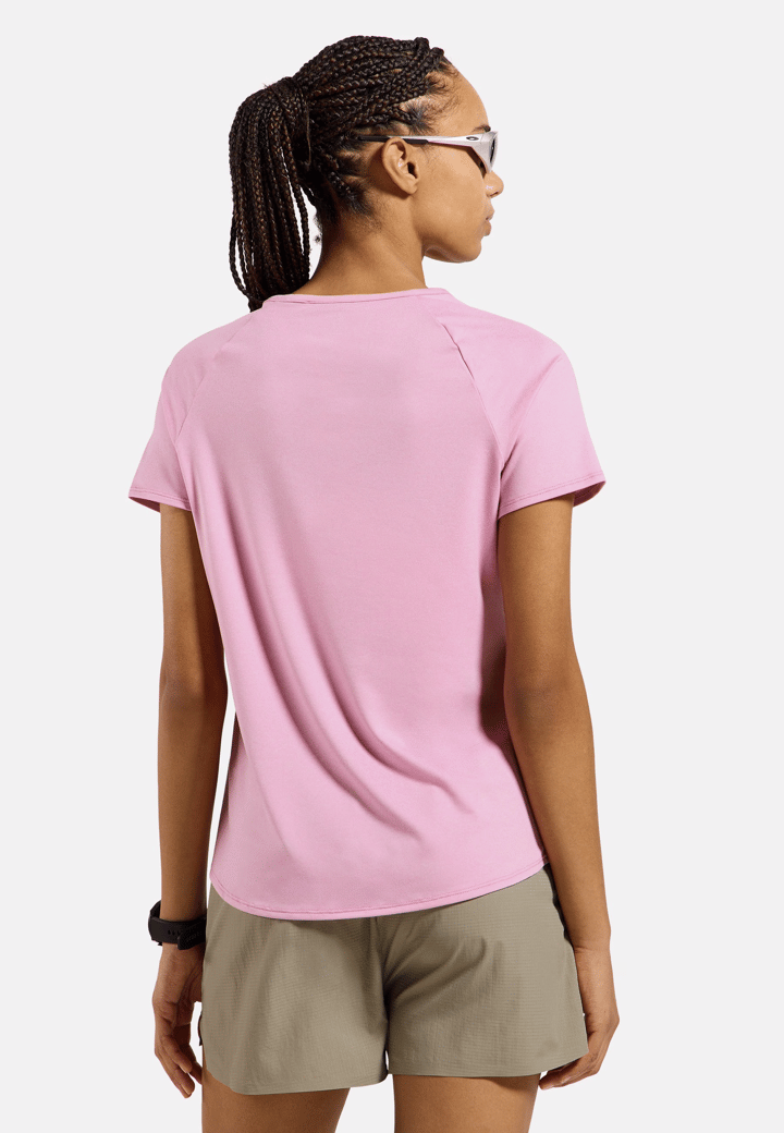 Odlo Women's T-Shirt Crew Neck S/S Essential 365 Hyper Pink Melange Odlo