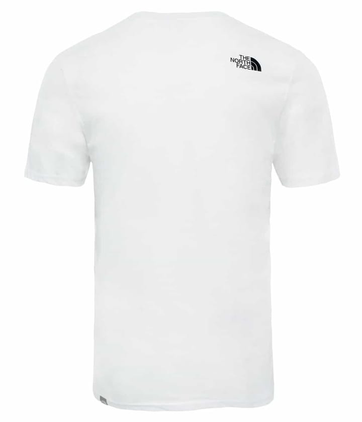 The North Face M S/S Easy Tee White The North Face The North Face M S/S Easy Tee White The North Face