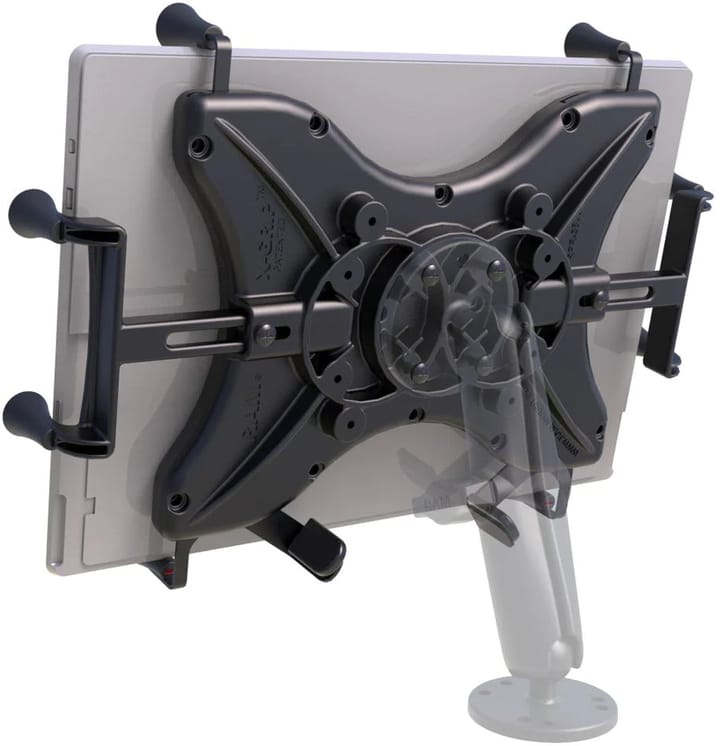 RAM Mounts Ram X-Grip Universal Holder 12" Tablet Holder For 12" Tablet/Pad RAM Mounts RAM Mounts Ram X-Grip Universal Holder 12" Tablet Holder For 12" Tablet/Pad RAM Mounts