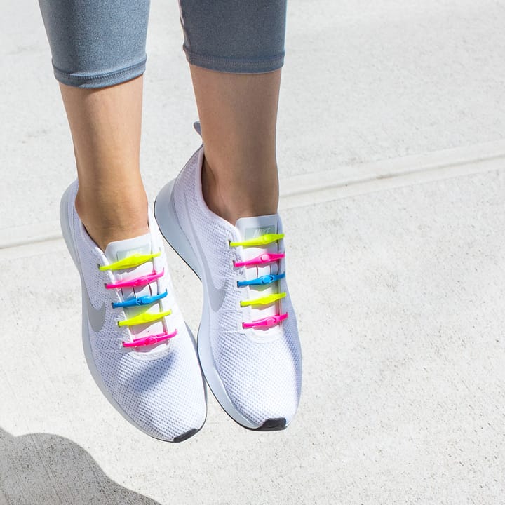 Hickies No Tie Laces 2.0 Neon Multi Hickies