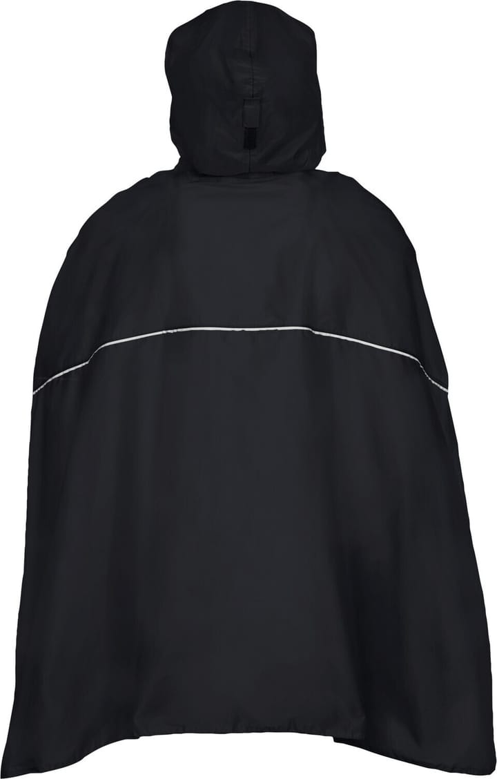 VAUDE Unisex Valdipino Rain Poncho Black VAUDE