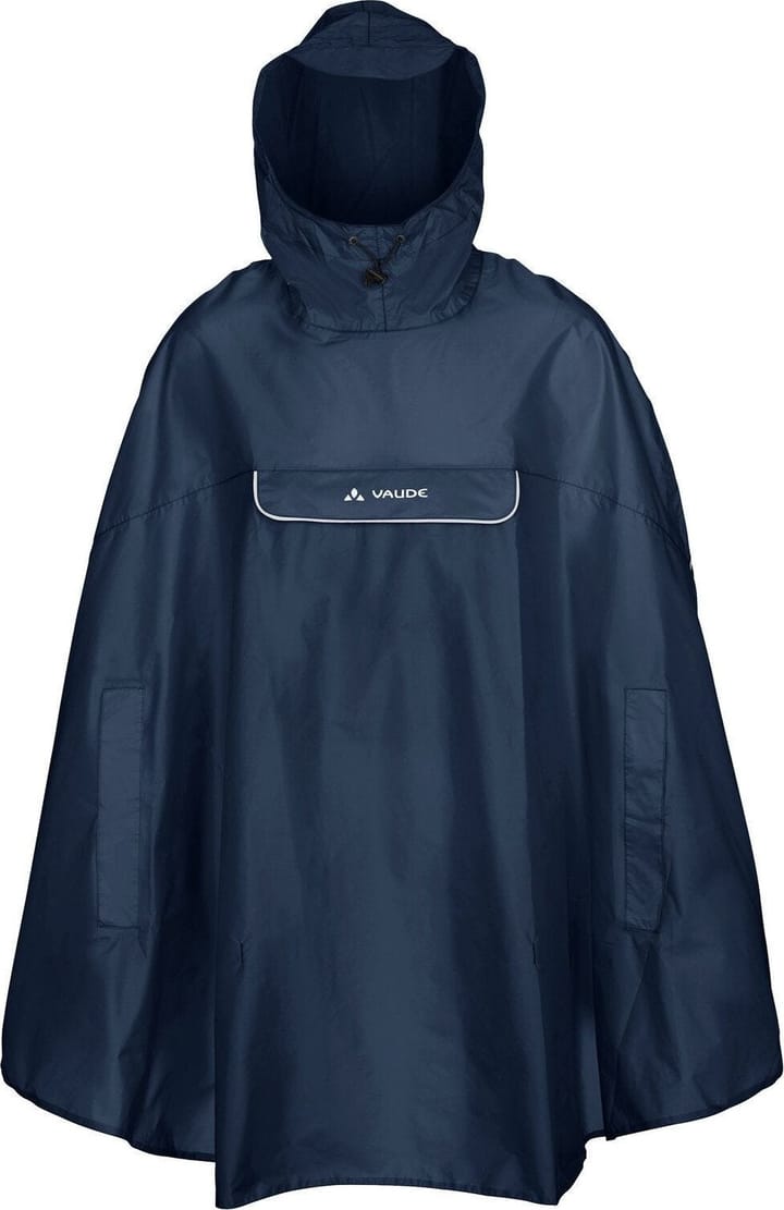 VAUDE Unisex Valdipino Rain Poncho Dark Sea Uni VAUDE