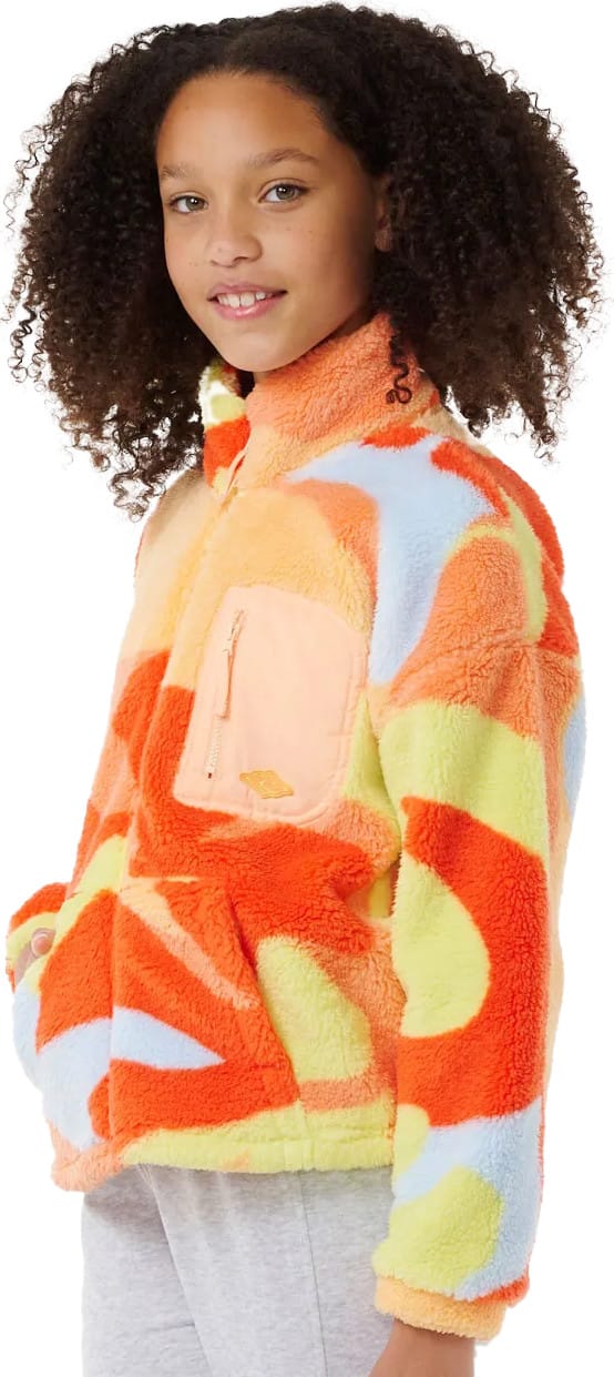 Rip Curl Juniors' High Tide Polar Fleece Bright Red Rip Curl