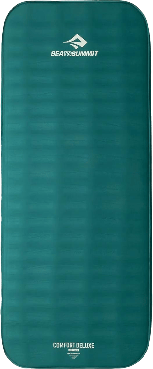 Sea To Summit Comfort Deluxe Self-Inflating Sleeping Pad Large Rectangular Wide Rain Forest Sea To Summit