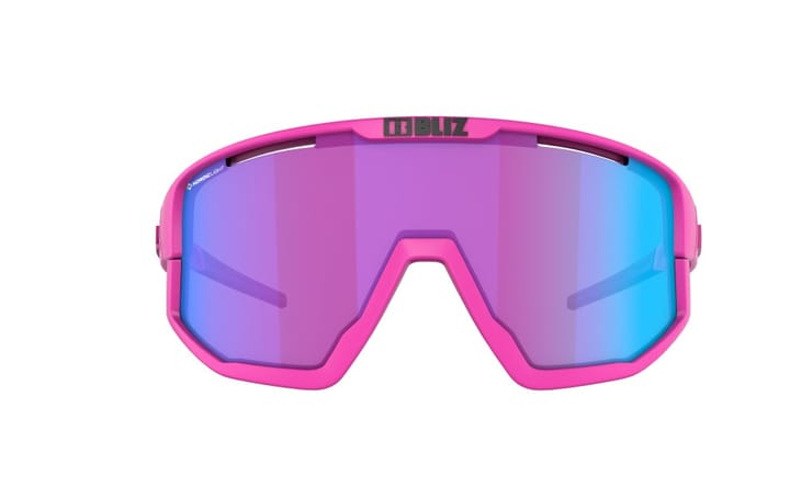 Bliz Fusion Neon Pink / Nano Optics Nordic Light / Begonia - Violet With Blue Multi Bliz