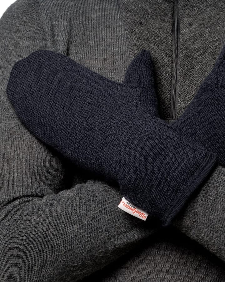 Woolpower Mittens 400 Black Woolpower