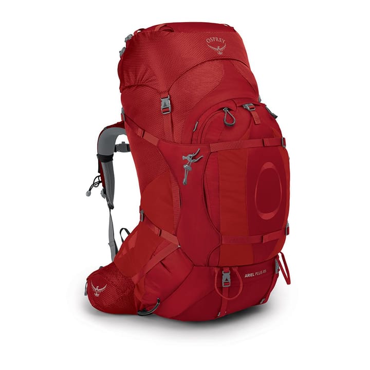 Osprey Ariel Plus 85 Carnelian Red Osprey