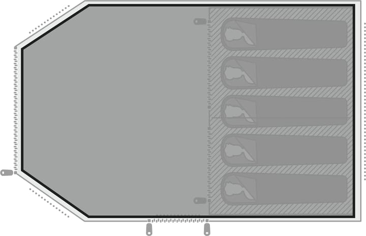 Easy Camp Footprint Hamra 5 Black Easy Camp