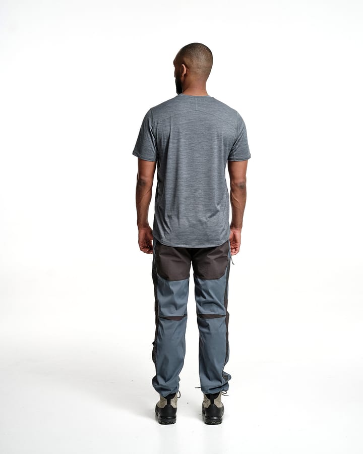 Lundhags Men's Tived T-Shirt Dark Sky Blue Lundhags