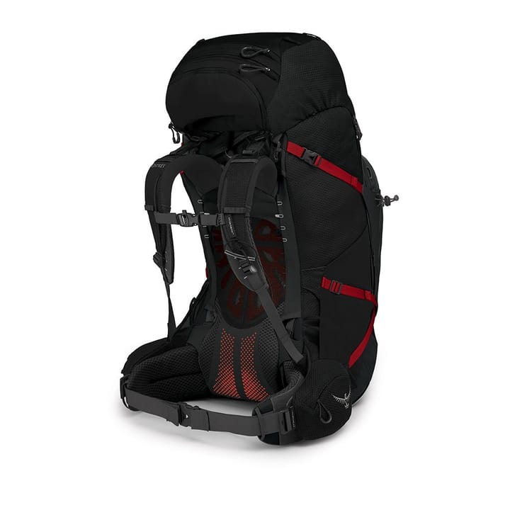 Osprey Aether Plus 85 Black Osprey Backpacks and Bags