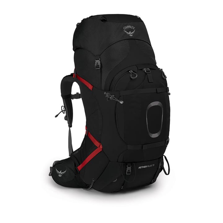 Osprey Aether Plus 70 Black Osprey Backpacks and Bags