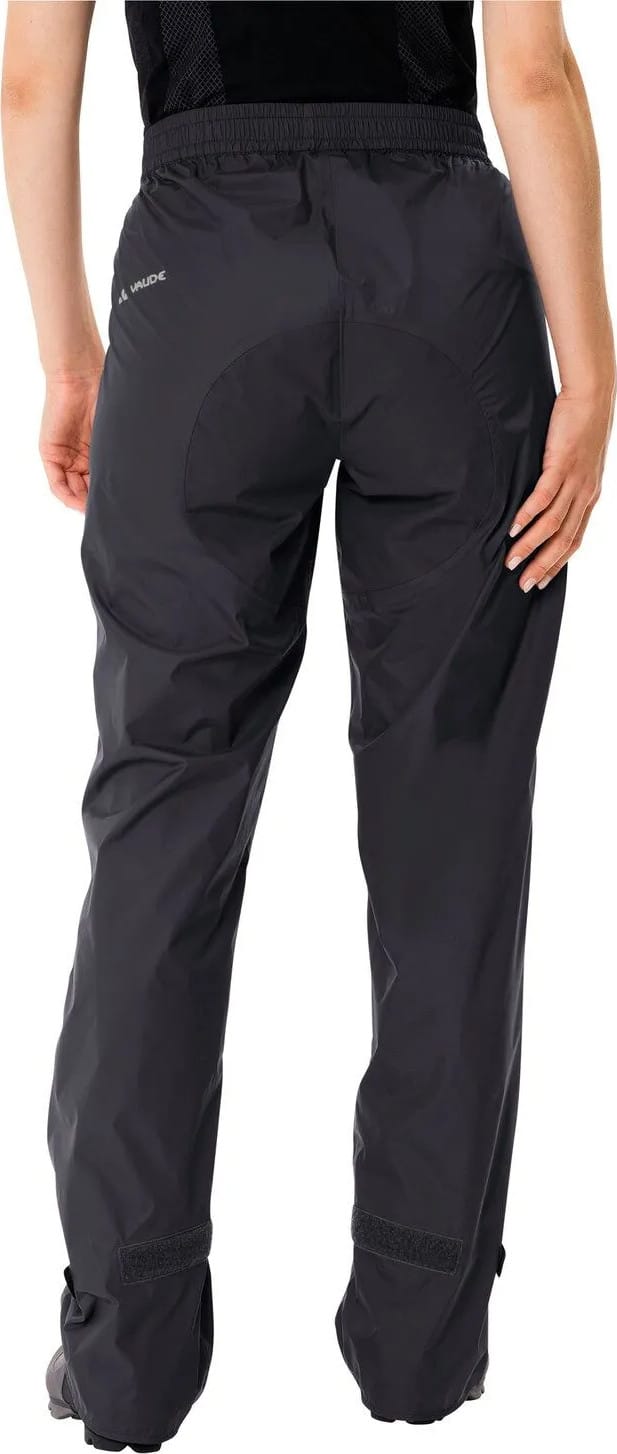 VAUDE Women's Drop II Rain Pants Black/Black VAUDE VAUDE Women's Drop II Rain Pants Black/Black VAUDE