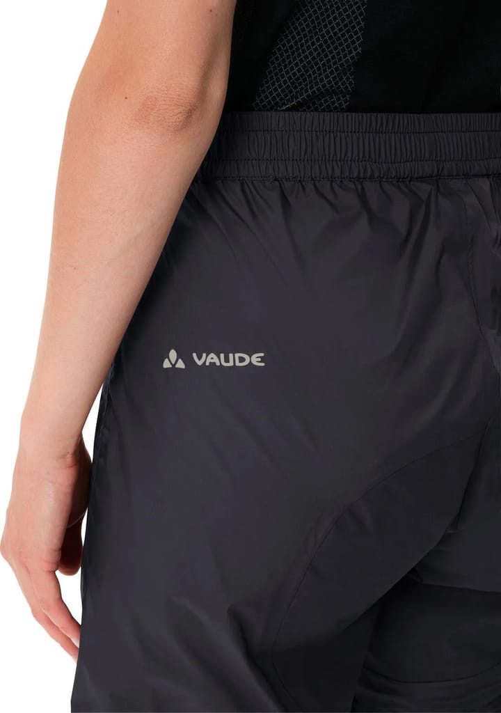 VAUDE Women's Drop II Rain Pants Black/Black VAUDE