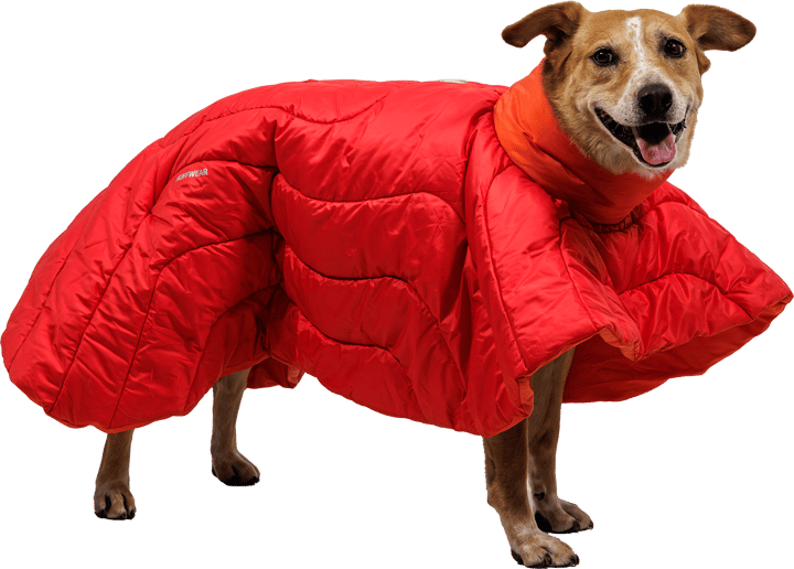 Ruffwear Palisades Sleep Poncho Red Currant Ruffwear